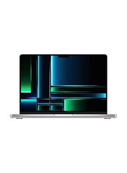 Apple MacBook Pro (2023) Laptop, 16" Liquid Retina XDR Touch Display, Apple M2 Pro Chip, 512GB SSD, 16GB RAM, 12 Core CPU and 19 Core GPU, EN-AR KB, macOS, MNWC3AB/A, Silver, Middle East Version