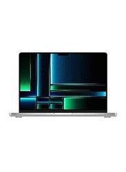 Apple MacBook Pro (2023) Laptop, 14" Liquid Retina XDR Touch Display, Apple M2 Pro Chip, 512GB SSD, 16GB RAM, 10 Core CPU and 16 Core GPU, EN KB, Touch ID, macOS, MPHE3, Silver, International Version