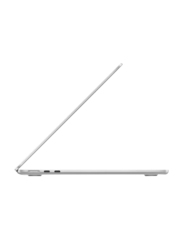 Apple MacBook Air Laptop, 13.6" Liquid Retina Display, Apple M2 Chip 8-Core CPU, 256GB SSD, 8GB RAM, Intel UHD 8-Core Graphics, EN/AR-KB, macOS, MLXY3AB/A, Silver, Middle East Version
