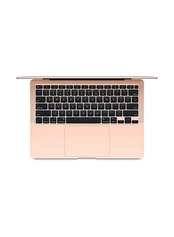 Apple MacBook Air Laptop, 13" Retina Display, Apple M1 Chip 8-Core Processor, 256GB SSD, 8GB RAM, 7-Core Graphics, EN/AR-KB, macOS, MGND3AB/A, Gold, UAE Version