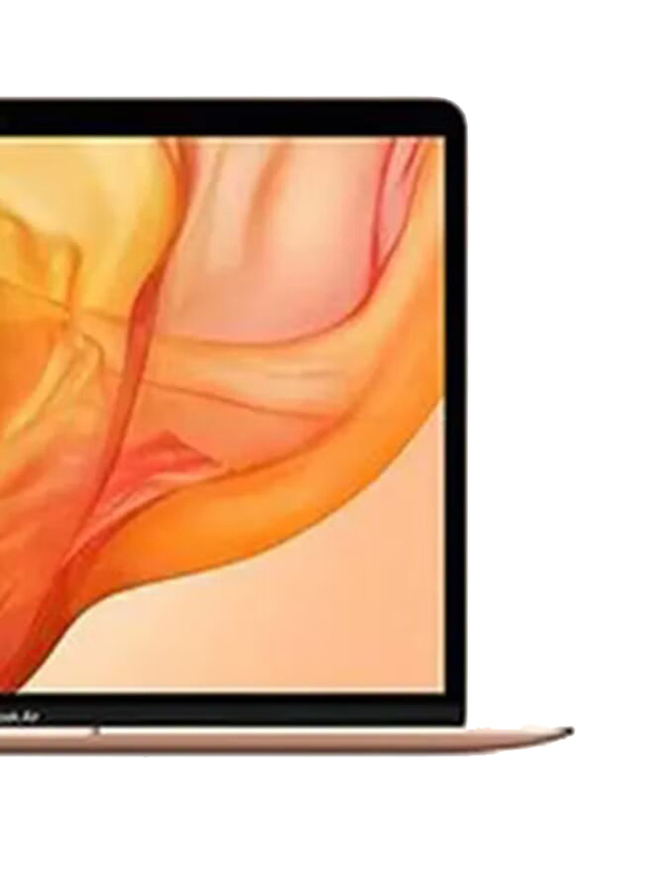 Apple MacBook Air Laptop, 13" Retina Display, Apple M1 Chip 8-Core Processor, 256GB SSD, 8GB RAM, 7-Core Graphics, EN/AR-KB, macOS, MGND3AB/A, Gold, UAE Version