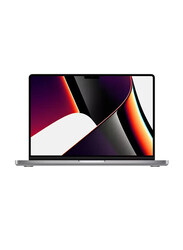 Apple MacBook Pro 2021 Laptop, 14" Liquid Retina XDR Display, Apple M1 Pro Chip 8-Core Processor, 512GB SSD, 16GB RAM, 14-Core Graphics, EN-KB, macOS, MKGP3, Space Grey, International Version