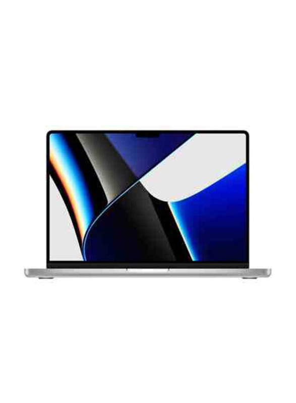 Apple MacBook Pro Laptop, 14" Liquid Retina Display, Apple M1 Pro Chip 10-Core CPU, 1TB SSD, 16GB RAM, Apple 16-Core GPU, English Keyboard, macOS, MKGT3AB/A, Silver