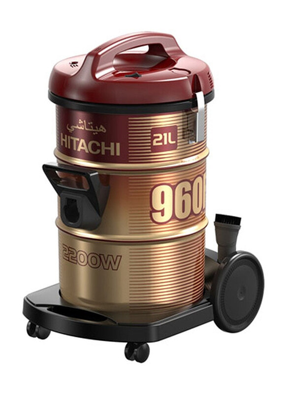 

Hitachi Drum Vacuum Cleaner, 2200W, CV960F24CBSWR, Wine Red
