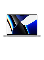 Apple MacBook Pro 2021 Laptop, 14" Liquid Retina XDR Display, Apple M1 Pro Chip 8-Core Processor, 512GB SSD, 16GB RAM, 14-Core Graphics, EN/AR-KB, macOS, MKGR3AB/A, Silver, UAE Version