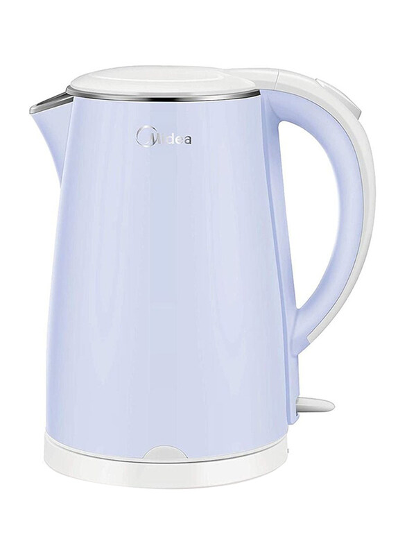 

Midea 1.7L Double Wall Kettle, 2200W, MKHJ1705B, Light Blue