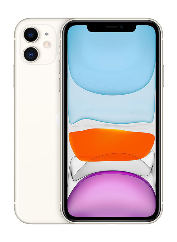 

Apple iPhone 11 128GB White Smartphone, 4GB RAM, 4G LTE