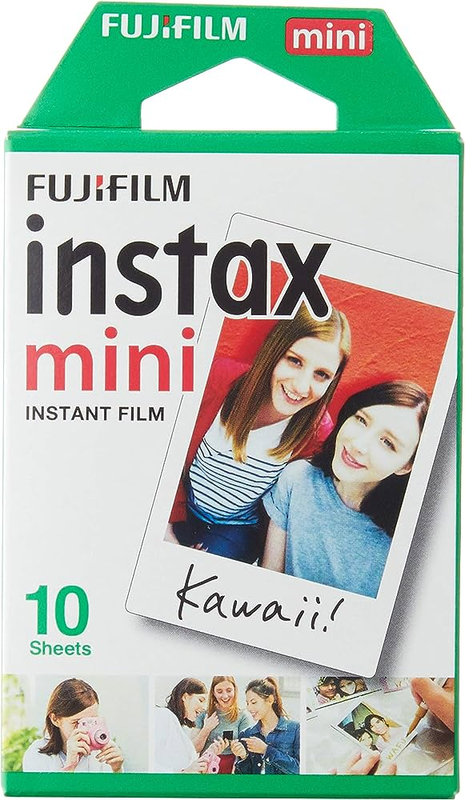 Fujifilm Instax Mini 10 Sheets Instant Film (White)