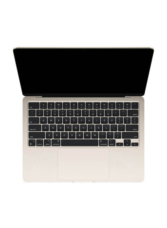 Apple MacBook Air Laptop, 13.6" Retina Display, Apple M2 8-Core Chip, 256GB SSD, 8GB RAM, Apple 8-Core GPU, EN KB, macOS, MLY13, Starlight