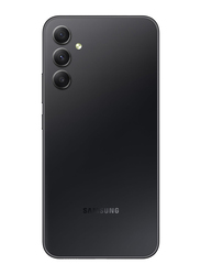 Samsung Galaxy A34 128GB Awesome Graphite, 8GB RAM, 5G, Dual Sim Smartphone, Middle East Version