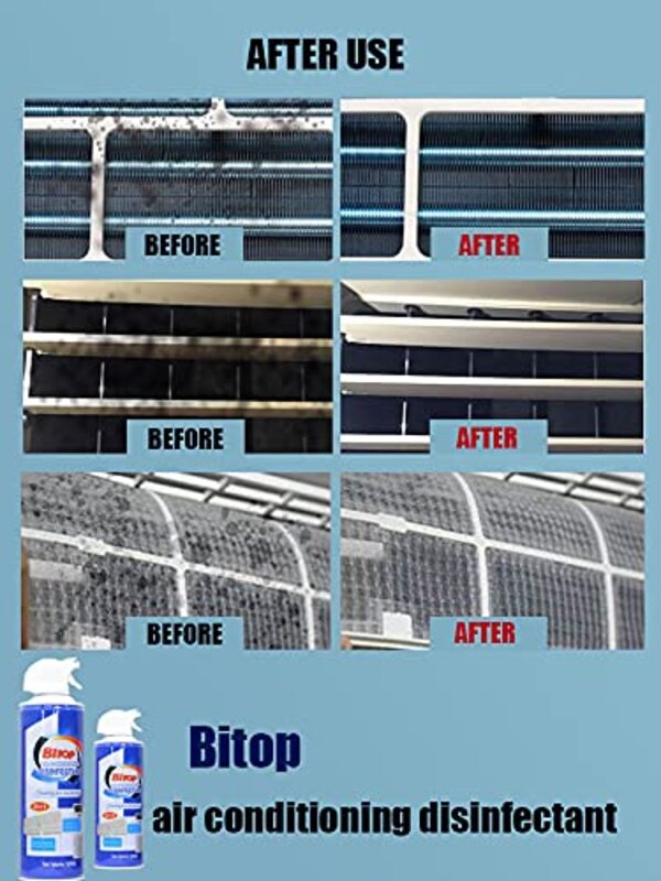 Bitop Air Conditioner Disinfectant Foam Spray, 500ml