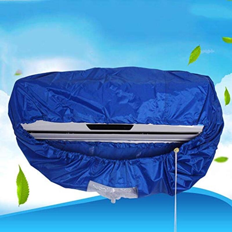 Numeo Furniture Air Conditioner Waterproof Cleaning Cover, G06141566, Blue