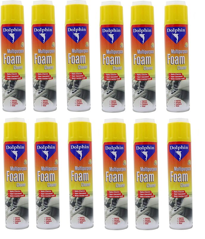 Dolphin Multipurpose Foam Cleaner, 12 x 650ml