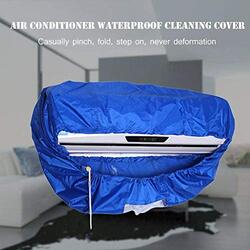 Numeo Furniture Air Conditioner Waterproof Cleaning Cover, G06141566, Blue