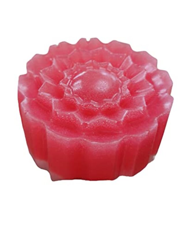 Durah Hand Made Natural & Organic Smell Rose Glycerin Soap, 100g