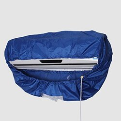 Topbathy Air Conditioner Clean Cleaning Cover, Blue