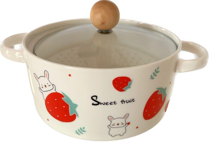 

Generic 1000ml Kitchen Soup Bowl, White