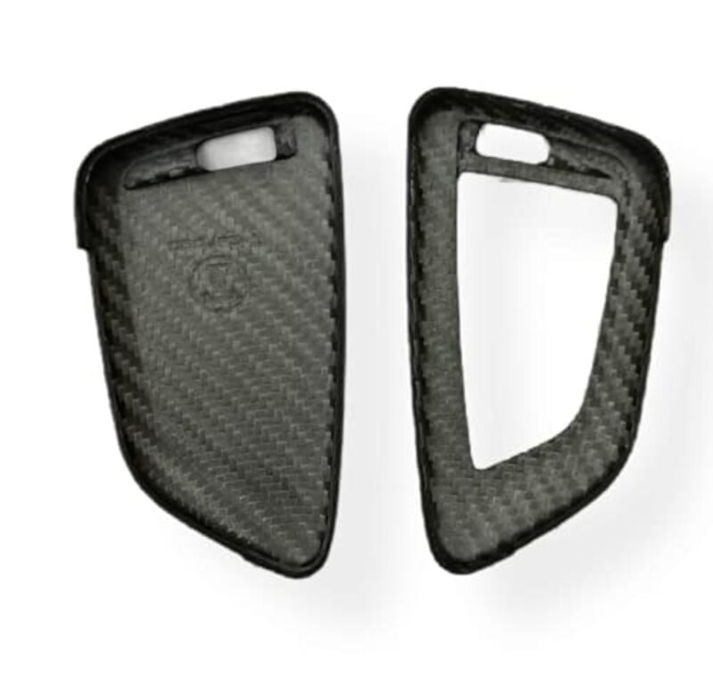 Carbon Car Key Cover, Style B, Black