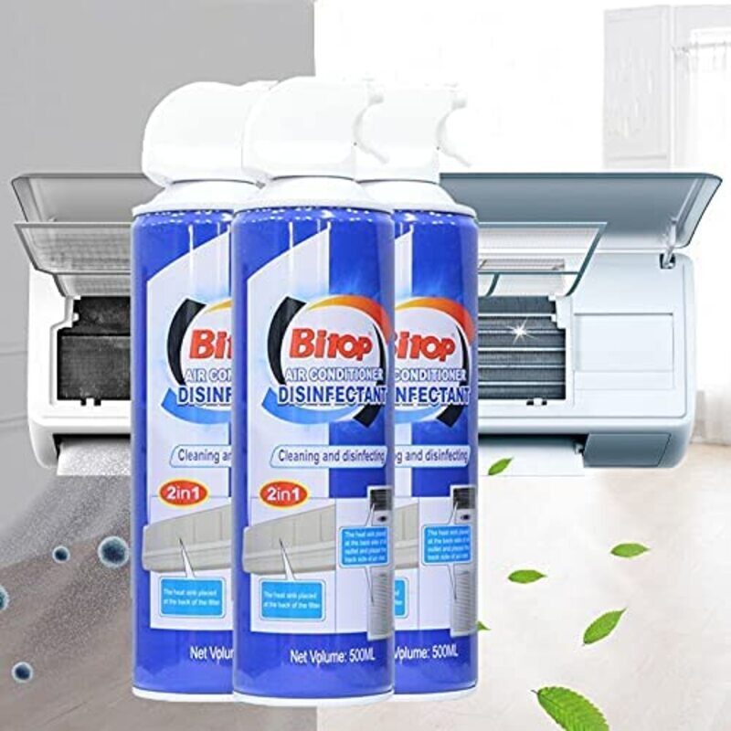 Air Conditioner Disinfectant Foam Spray, 500ml