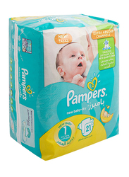 Pampers New Baby-Dry Diapers, Size 1, Newborn, 2-5 kg, 21 Count