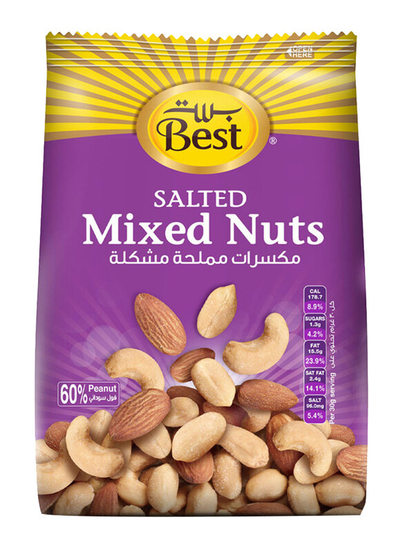 

Best Salted Mixed Nuts Bag, 150g