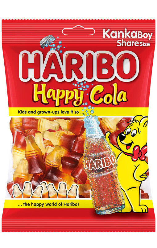 

Lays Haribo Happy Cola Fiz 75gm*35pices