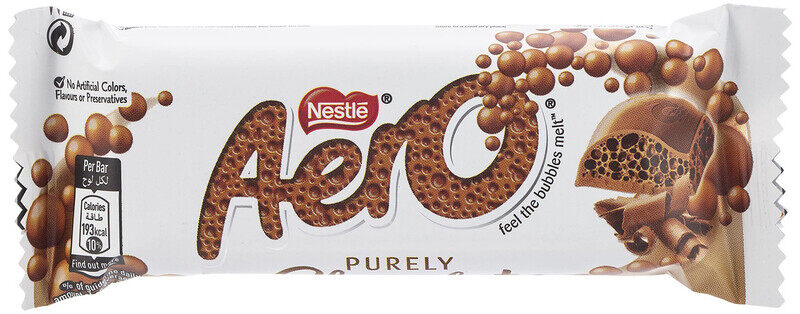 

Nestle Aero Bar Milk Utzmbal 24gm*240pcs