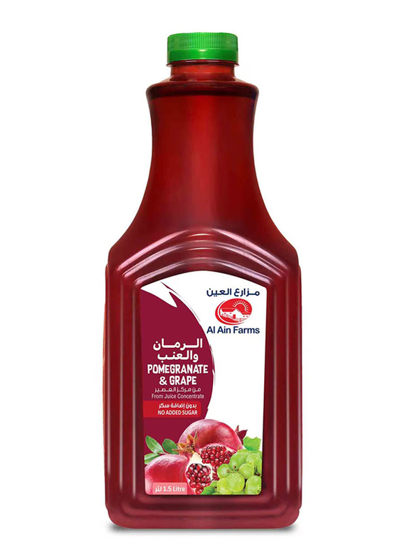 Al Ain Pomegranate & Grape Concentrated Juice, 1.5 Liters