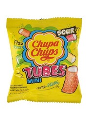 Chupa Chups Sour Tubes Mini Candy, 24.2g