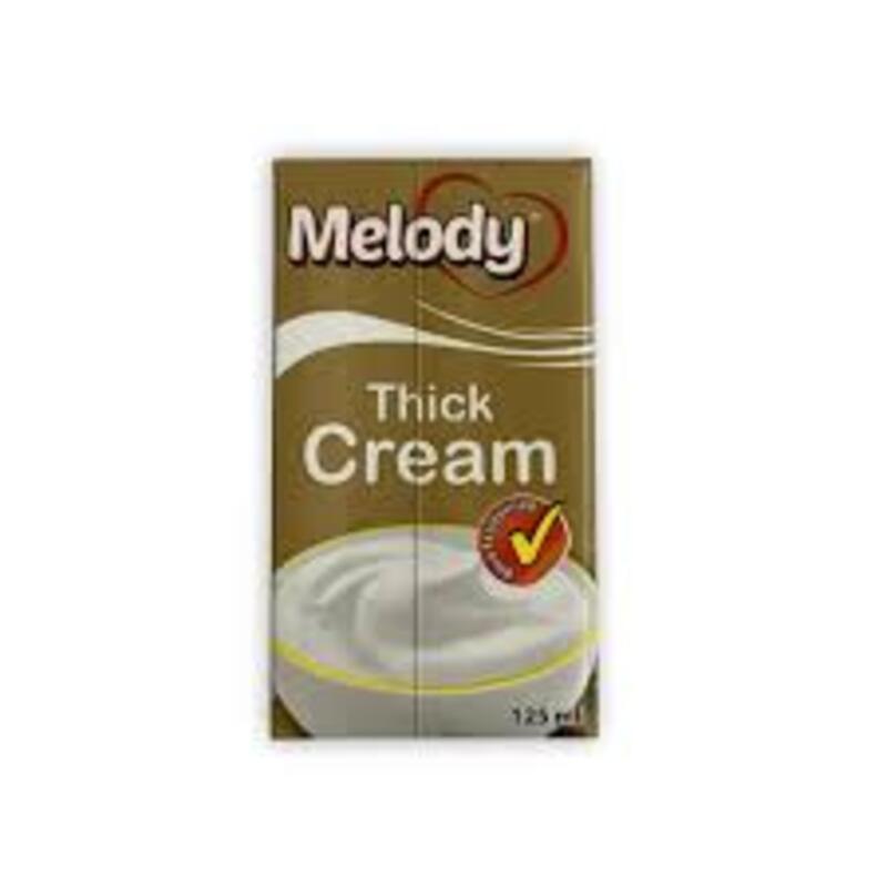 Melody Thick Cream Tetra Pack 125g*400pcs
