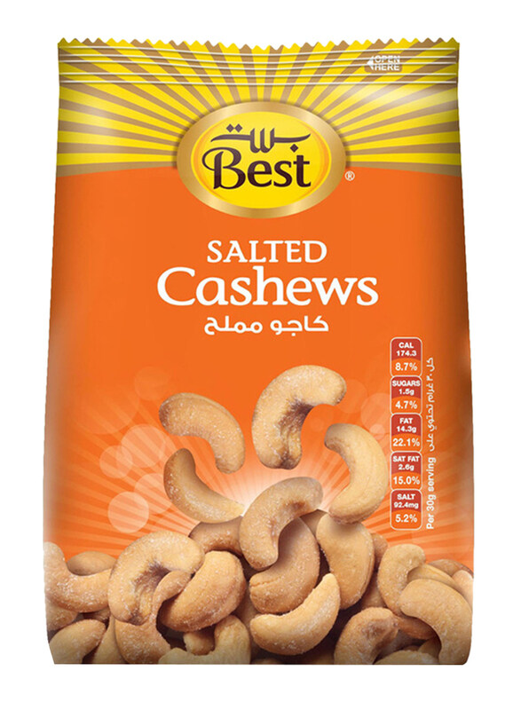 

Best Salted Cashews Bag, 150g