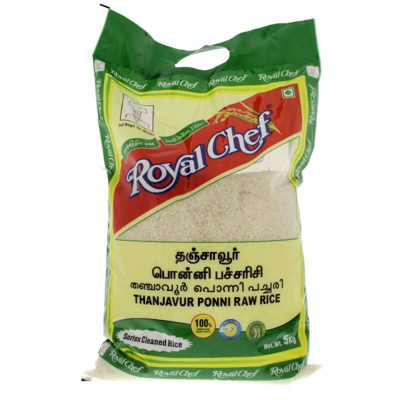 

Alia Royal Chef Ponni Rice Raw Royal Chef 20kg*12pcs