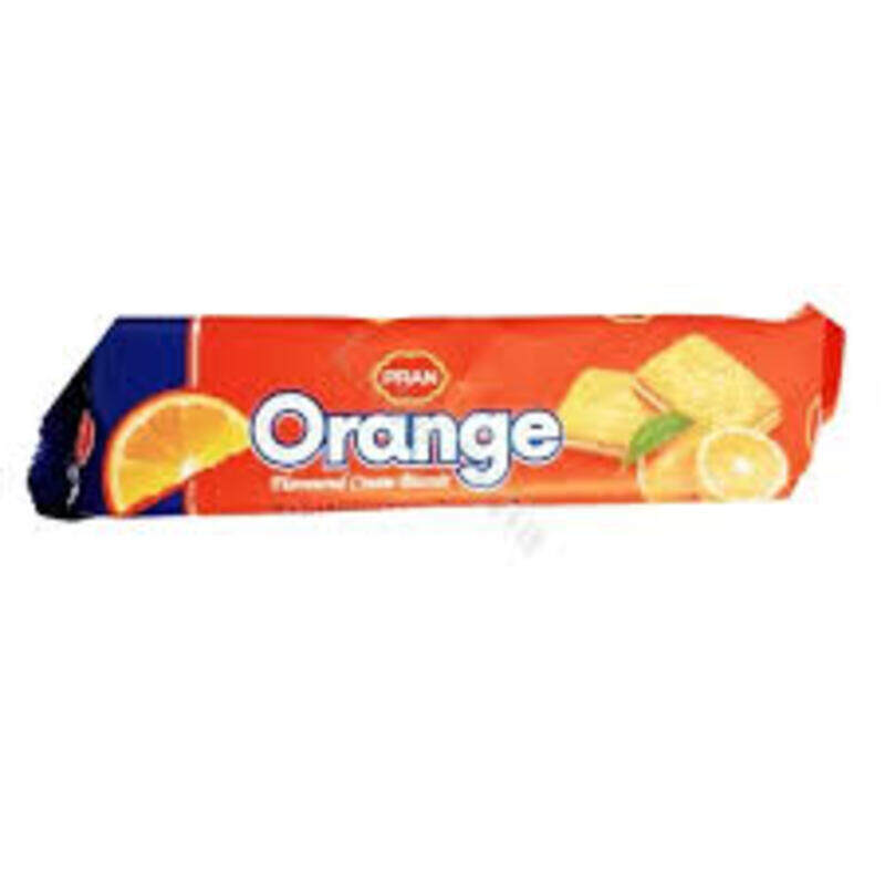 

Pran Cream Biscuit Orange 90g x 192pcs