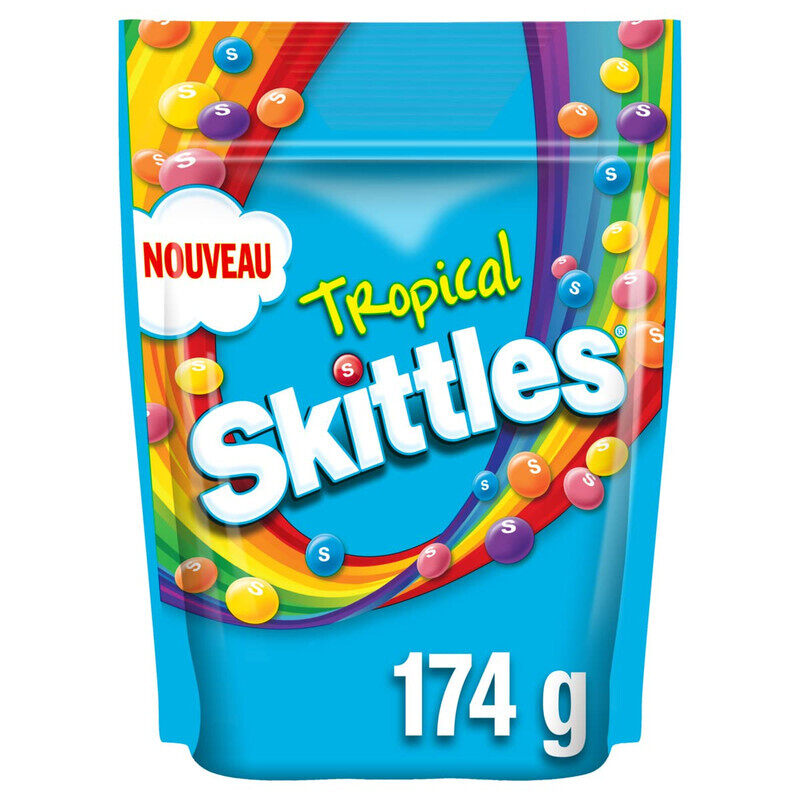 

Skittles Skettles Tropical Style 174g*56pcs