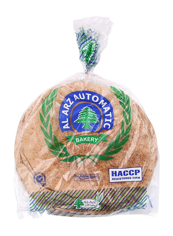 

Al Arz Bakery Arabic Bread, Small, 5-Pieces, 155g