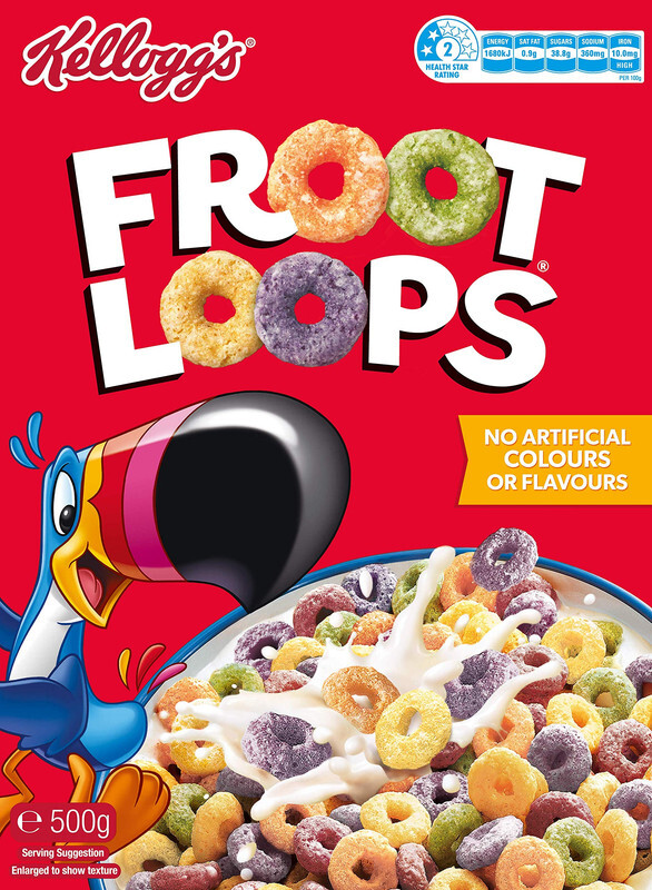 

Kelloggs Kellogg's Froot Loops 375gm