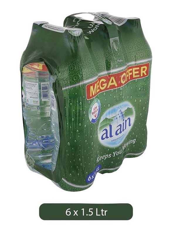 Al Ain water 1.5Ltr 6*80 pices