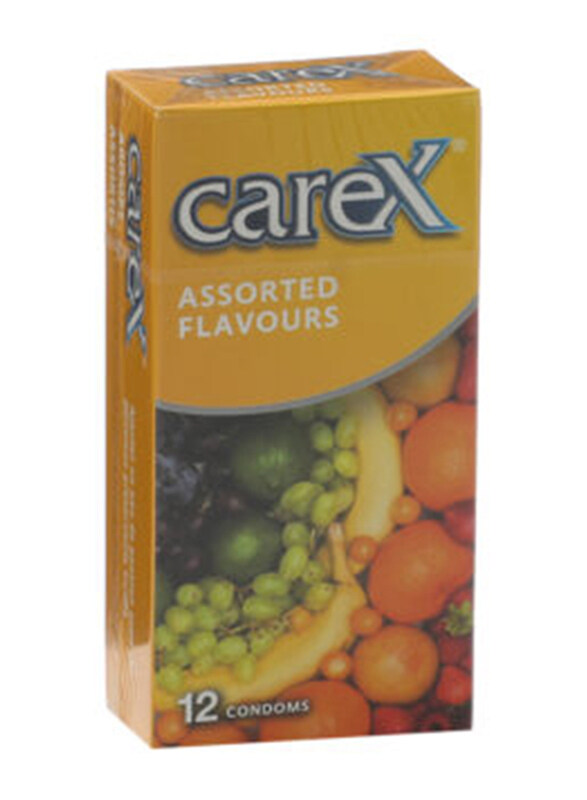

Carex Assorted Flavour Condom, 12 Pieces