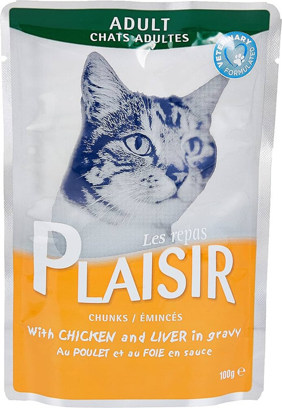 Plasir Adult Cat Food 100gm*144pcs