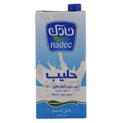 Nadec Milk Full Fat 1Litre*36pcs