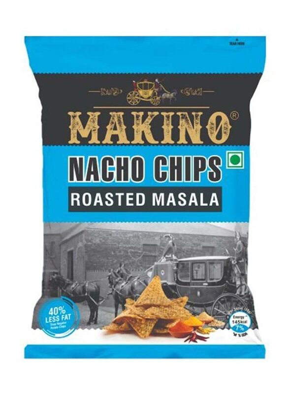 

Makino Roasted Masala Nacho Chips, 37g
