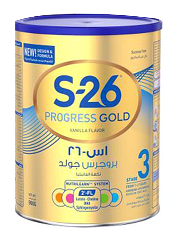 

Wyeth S-26 Gold Stage 3 Infant Milk Formula, 1-3 Years, 400g