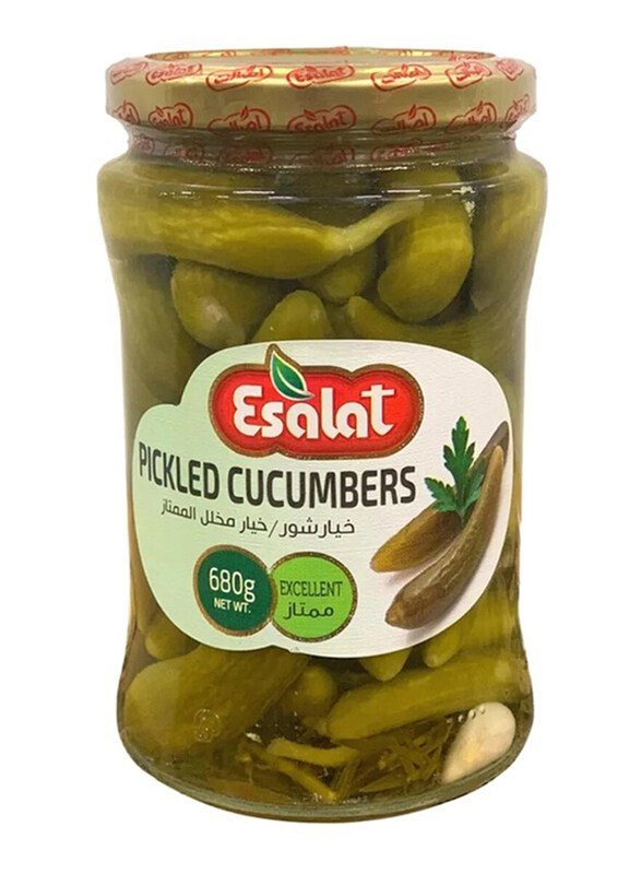 

Esalat Cucumbers Pickled, 680g