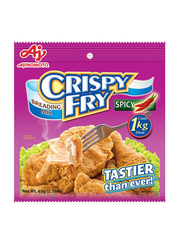 

Ajinomoto Crispy Fry Spicy Bread Mix, 62g