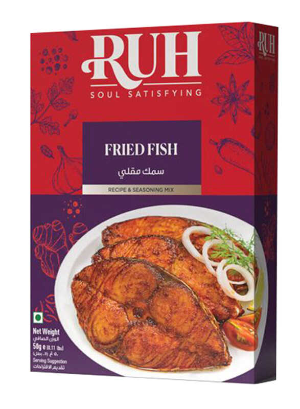 

Ruh Fish Fried Masala 50g x72pcs