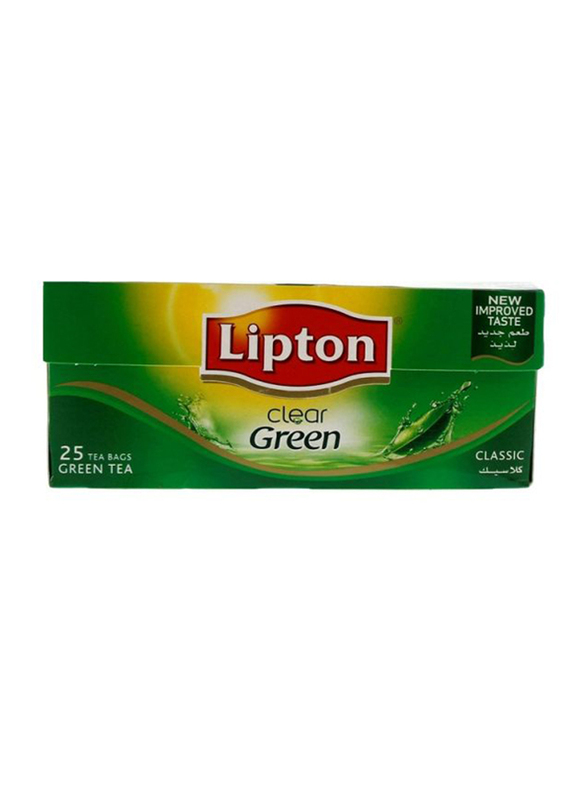 Lipton Clear Green Tea, 25 Tea Bags x 1.5g