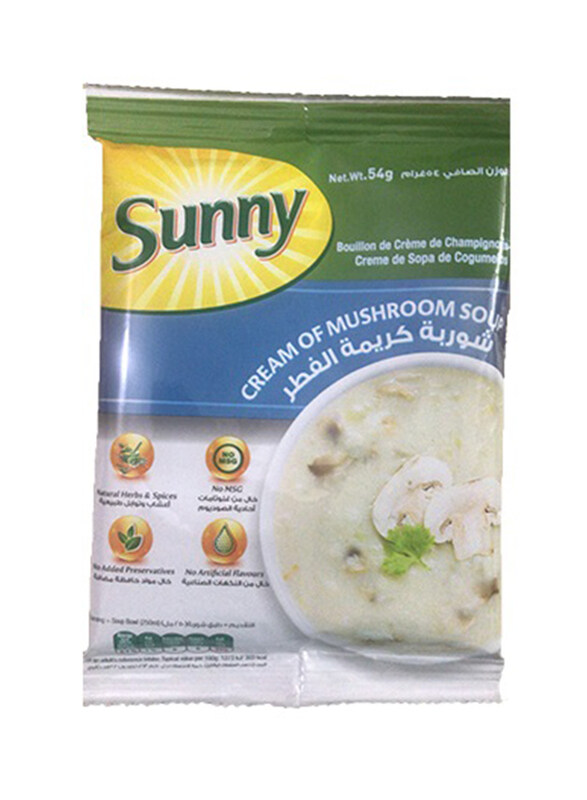 

Sunny Cream of Mushroom Soup, 54g