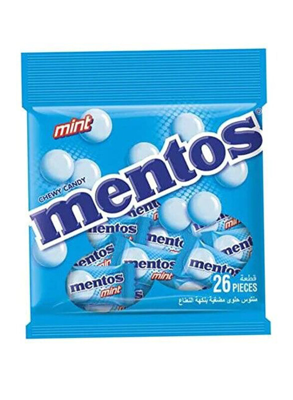 

Mentos Mint Chew Candy, 26 Pieces