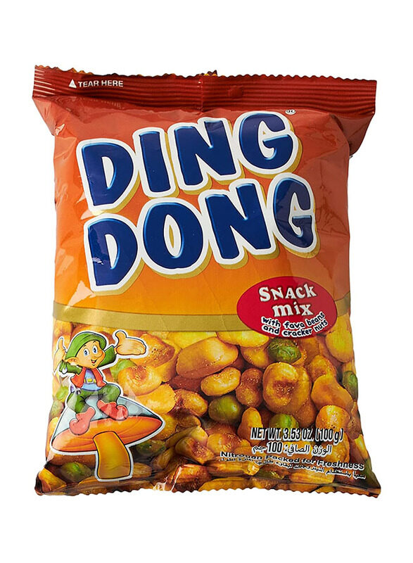 

Ding Dong Snack Mix with Fava Beans & Cracker Nuts, 100g