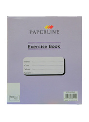 Paperline Plain Exercise Book, 100 Sheet, Blue
